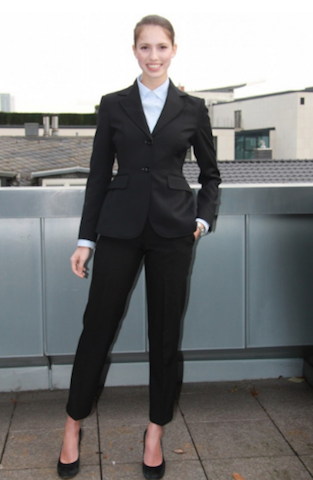 Hostess im Business Outfit